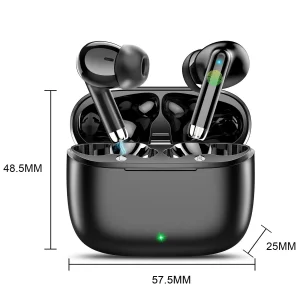 Noise Cancelling Earbuds, 90% ANC Reduction