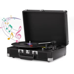 Record Player, 3-Speed 33/45/78RPM Vinyl Spinner