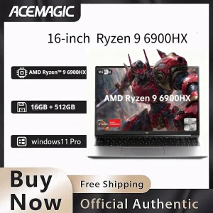 16 Inch Laptop Gaming AMD Ryzen 9 6900HX Processor