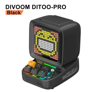 Ditoo-Pro Speaker Mini Retro Pixel Art Bluetooth Portable Alarm Clock