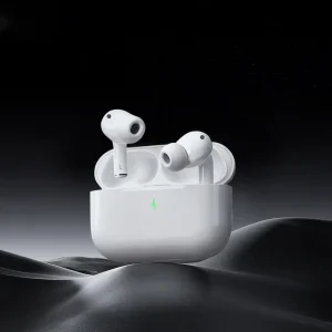 Bluetooth noise cancelling wireless earphones with heart rate monitoring