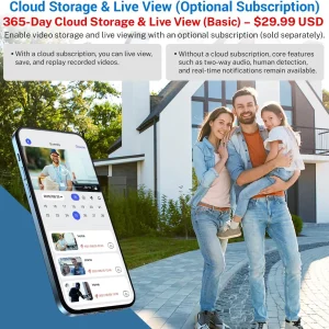 Smart Wireless Video Doorbell Camera Night Vision - Thumbnail Image 2