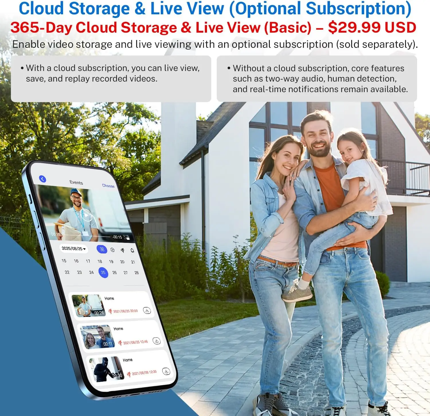Smart Wireless Video Doorbell Camera Night Vision - Image 2