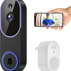 Smart Wireless Video Doorbell Camera Night Vision - Thumbnail Image 4