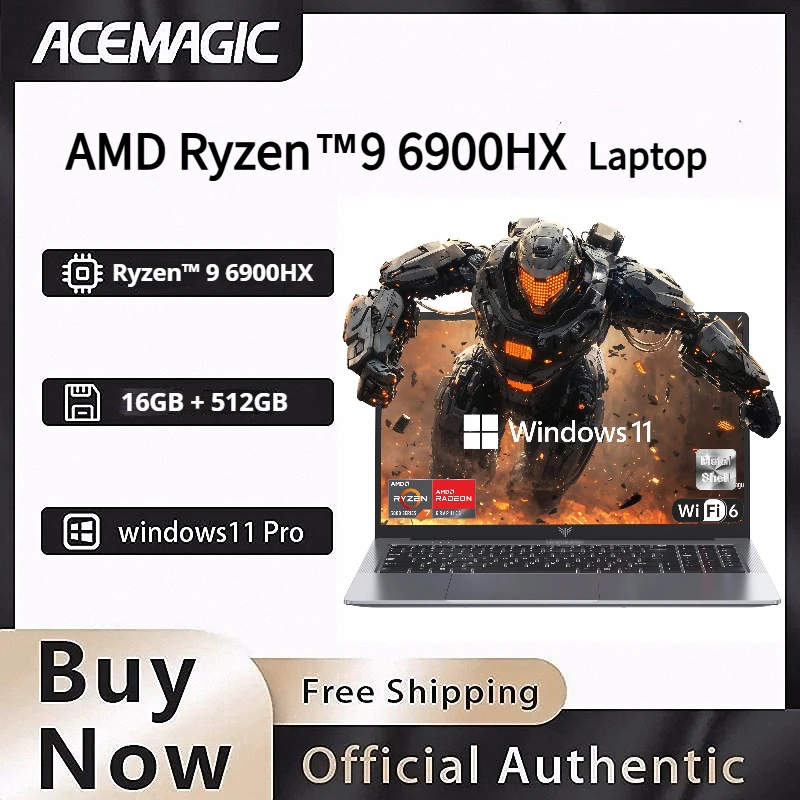 Gaming Laptop 16 Inch Windows 11 Pro - Image 1