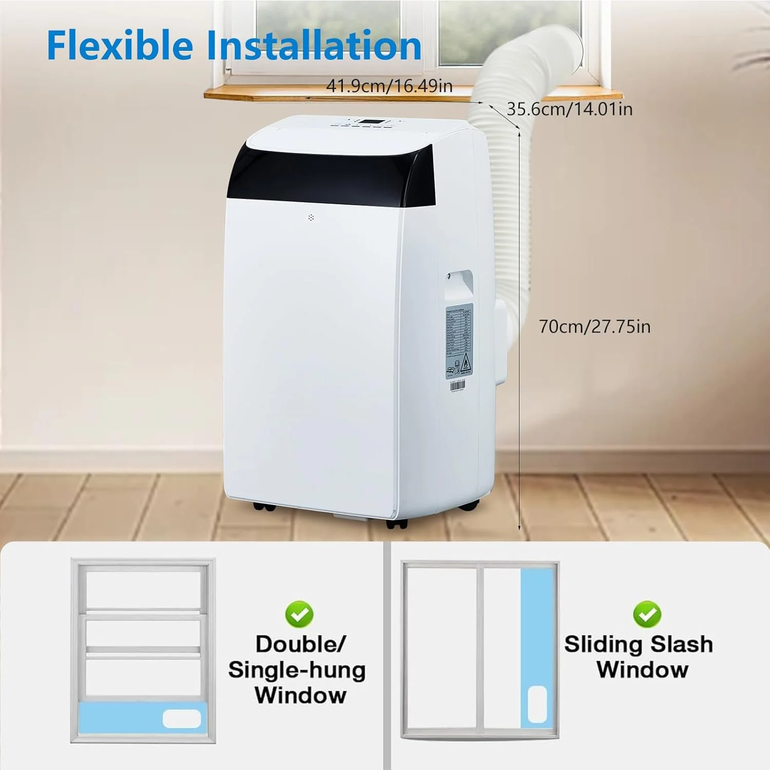 14000 BTU Portable Air Conditioners 3-In-1 - Image 3