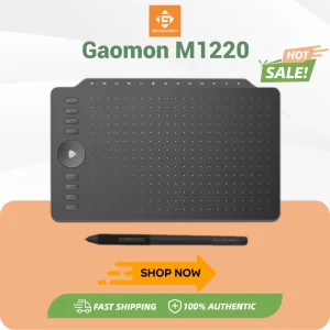 Graphics Tablet 12 Inch Large Pen Multimedia Keys