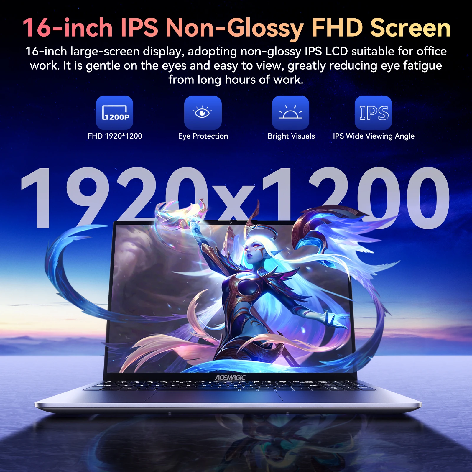 Gaming Laptop 16 Inch Windows 11 Pro - Image 3